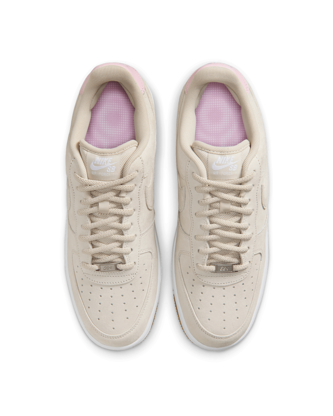 NIKE公式】ナイキSB エア フォース 1 'Light Orewood Brown and Pink